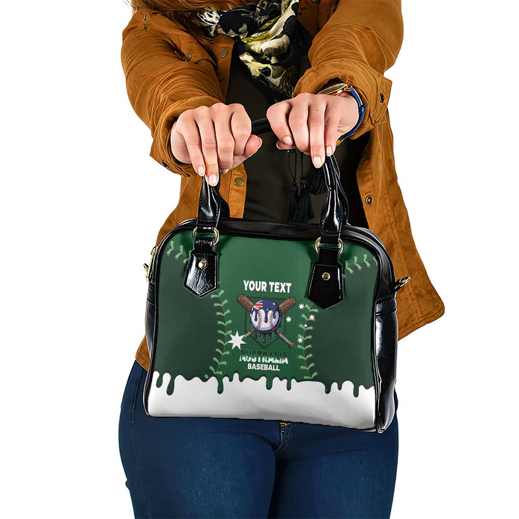 Australia 2026 Baseball Custom Shoulder Handbag Go Aussie Drip Style