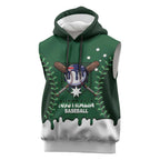 Australia 2026 Baseball Custom Sleeveless Hoodie Go Aussie Drip Style