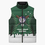 Australia 2026 Baseball Custom Sleeveless Puffer Jacket Go Aussie Drip Style