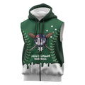 Australia 2026 Baseball Custom Sleeveless Zip Hoodie Go Aussie Drip Style