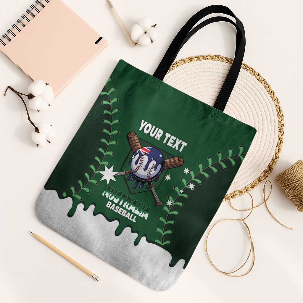 Australia 2026 Baseball Custom Tote Bag Go Aussie Drip Style