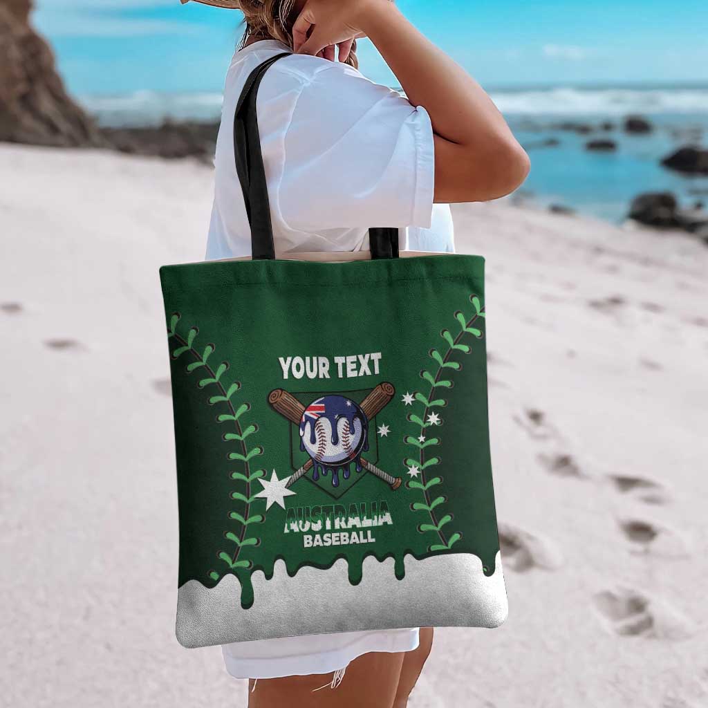 Australia 2026 Baseball Custom Tote Bag Go Aussie Drip Style