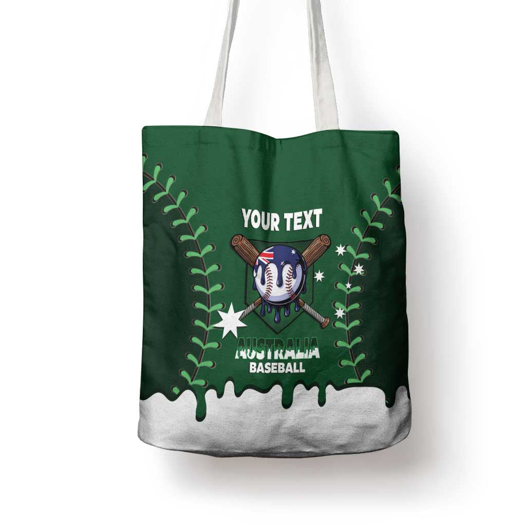 Australia 2026 Baseball Custom Tote Bag Go Aussie Drip Style