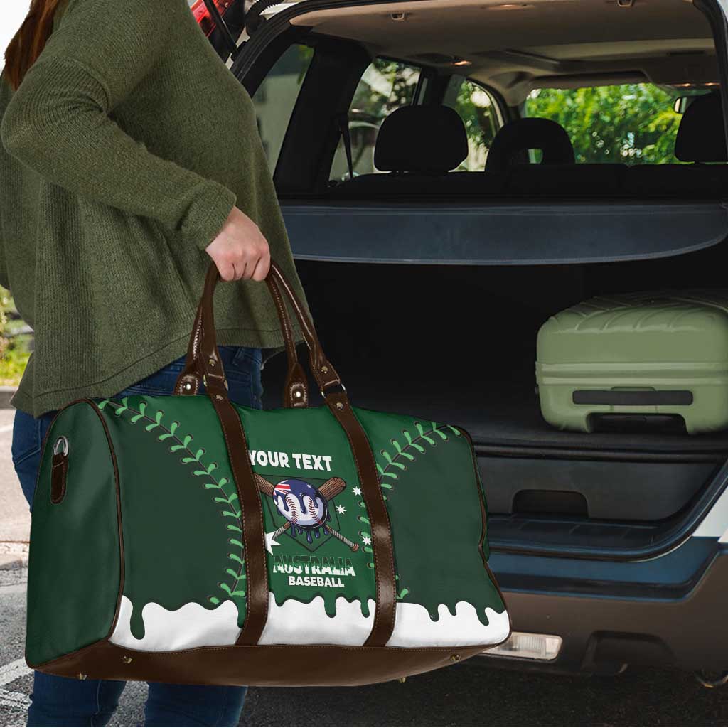 Australia 2026 Baseball Custom Travel Bag Go Aussie Drip Style