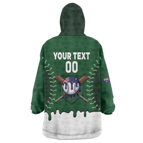 Australia 2026 Baseball Custom Wearable Blanket Hoodie Go Aussie Drip Style