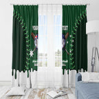 Australia 2026 Baseball Custom Window Curtain Go Aussie Drip Style