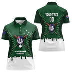 Australia 2026 Baseball Custom Women Polo Shirt Go Aussie Drip Style