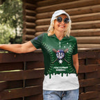 Australia 2026 Baseball Custom Women Polo Shirt Go Aussie Drip Style