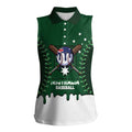 Australia 2026 Baseball Custom Women Sleeveless Polo Shirt Go Aussie Drip Style