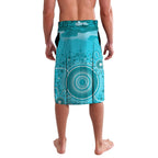 Custom Port Adelaide Football ANZAC Lavalava Gallipoli Camouflage With Poppies