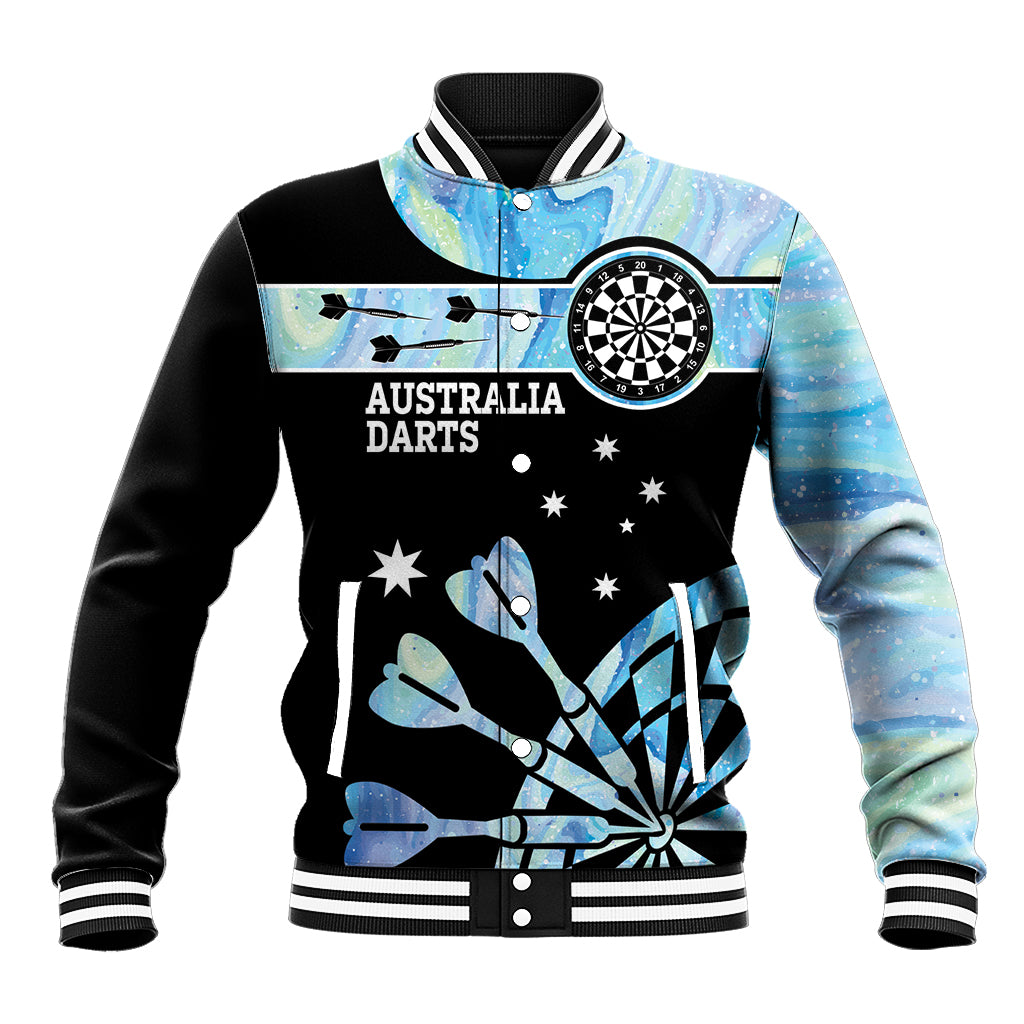 Personalised Australia Darts Opal Vibes Baseball Jacket