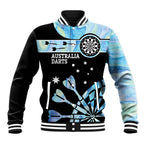 Personalised Australia Darts Opal Vibes Baseball Jacket