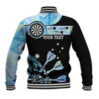 Personalised Australia Darts Opal Vibes Baseball Jacket