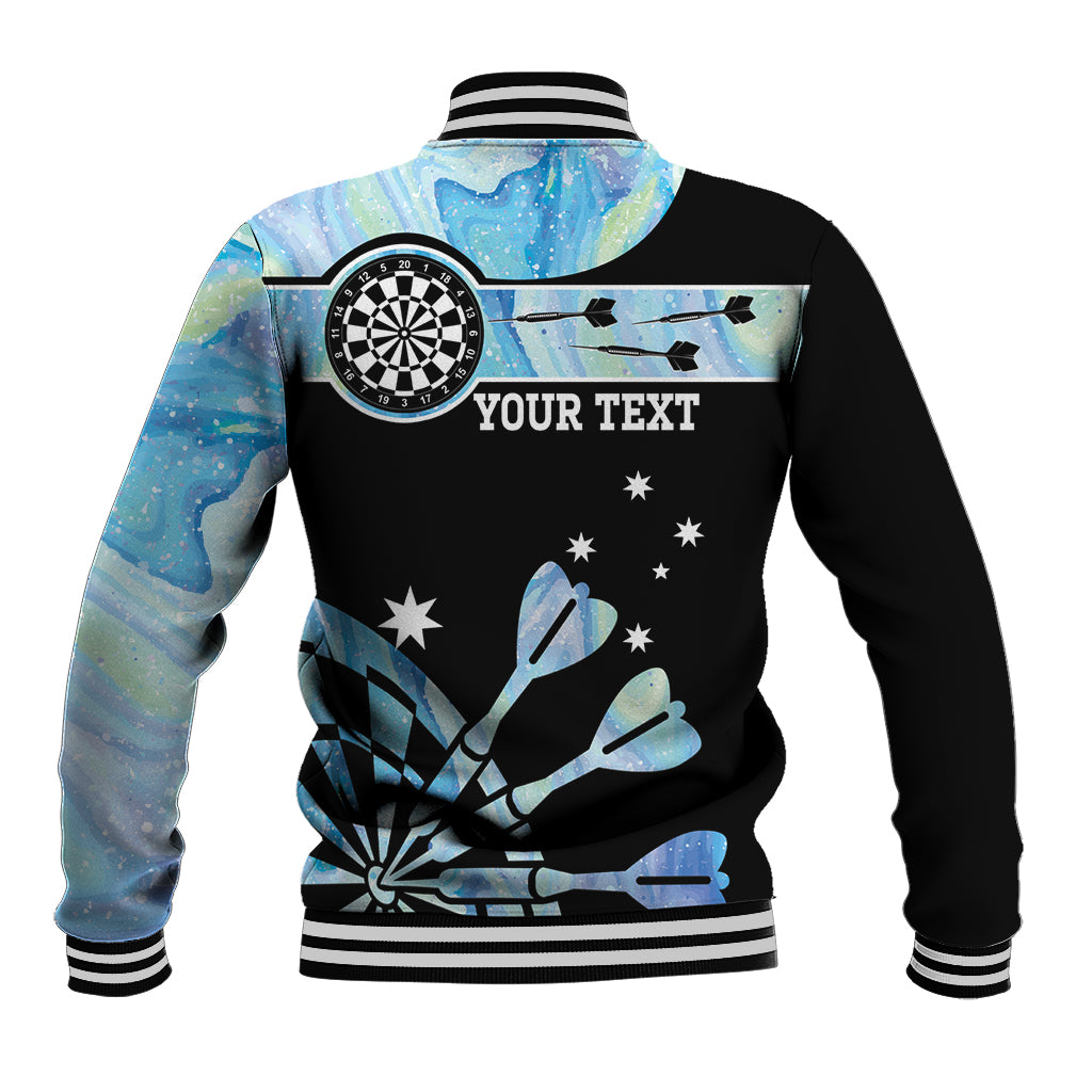 Personalised Australia Darts Opal Vibes Baseball Jacket