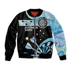 Personalised Australia Darts Opal Vibes Bomber Jacket