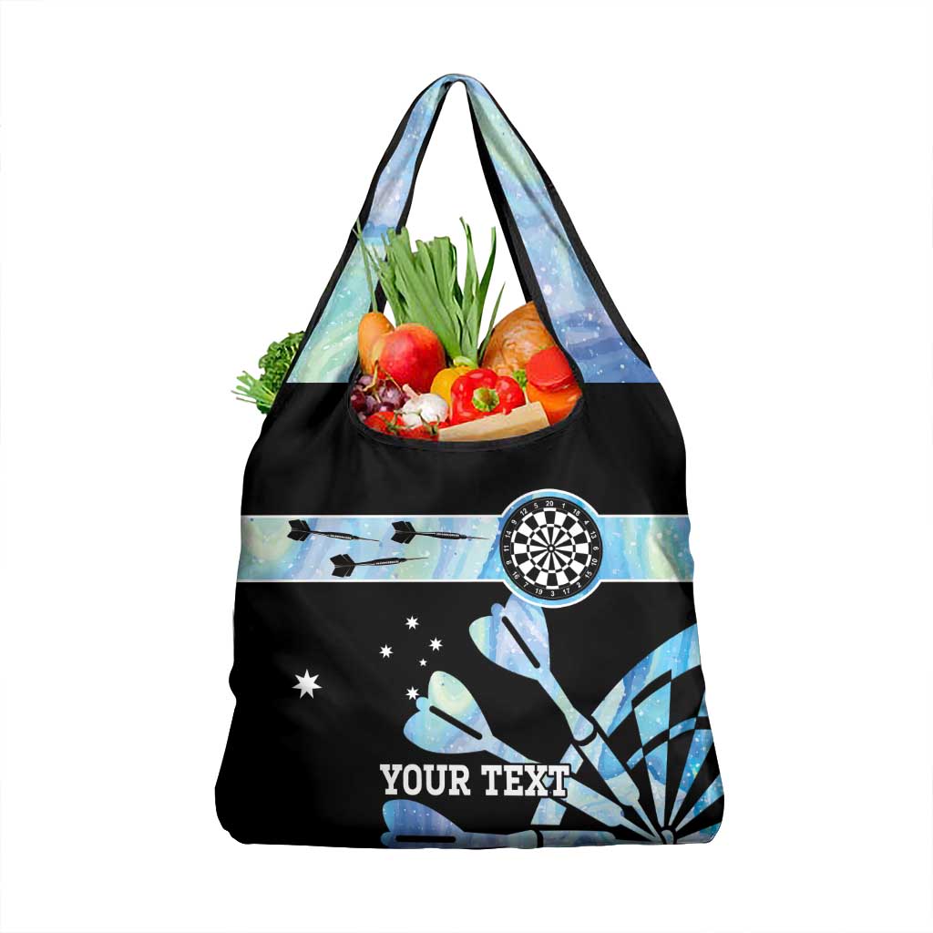 Personalised Australia Darts Opal Vibes Grocery Bag