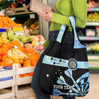 Personalised Australia Darts Opal Vibes Grocery Bag