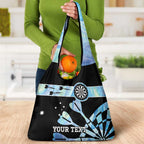 Personalised Australia Darts Opal Vibes Grocery Bag