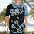 Personalised Australia Darts Opal Vibes Hawaiian Shirt