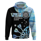Personalised Australia Darts Opal Vibes Hoodie