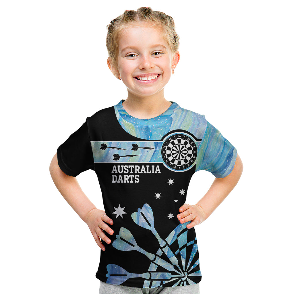 Personalised Australia Darts Opal Vibes Kid T Shirt