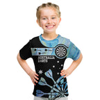 Personalised Australia Darts Opal Vibes Kid T Shirt