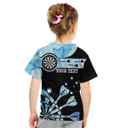 Personalised Australia Darts Opal Vibes Kid T Shirt