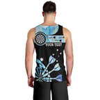 Personalised Australia Darts Opal Vibes Men Tank Top