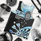 Personalised Australia Darts Opal Vibes Men Tank Top
