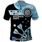 Personalised Australia Darts Opal Vibes Polo Shirt