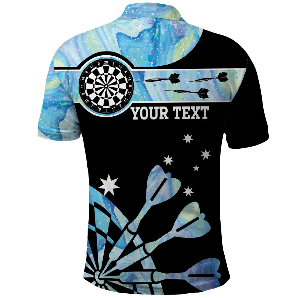 Personalised Australia Darts Opal Vibes Polo Shirt