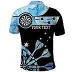 Personalised Australia Darts Opal Vibes Polo Shirt