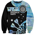 Personalised Australia Darts Opal Vibes Sweatshirt