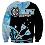 Personalised Australia Darts Opal Vibes Sweatshirt