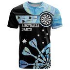 Personalised Australia Darts Opal Vibes T Shirt