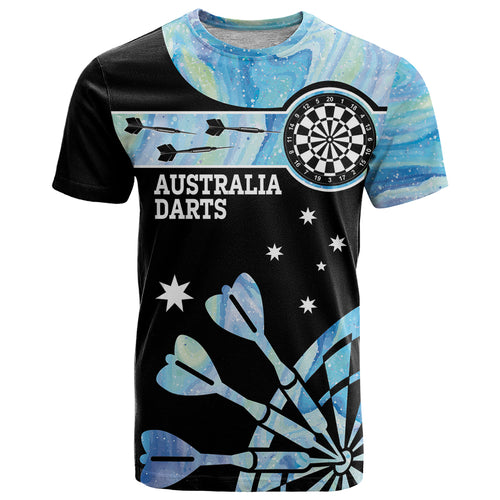 Personalised Australia Darts Opal Vibes T Shirt