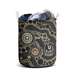 Collingwood NAIDOC Week 2026 Personalised Laundry Basket 50 Years of Deadly Aboriginal Art