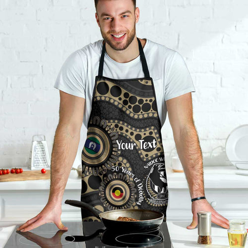 Collingwood NAIDOC Week 2026 Personalised Apron 50 Years of Deadly Aboriginal Art