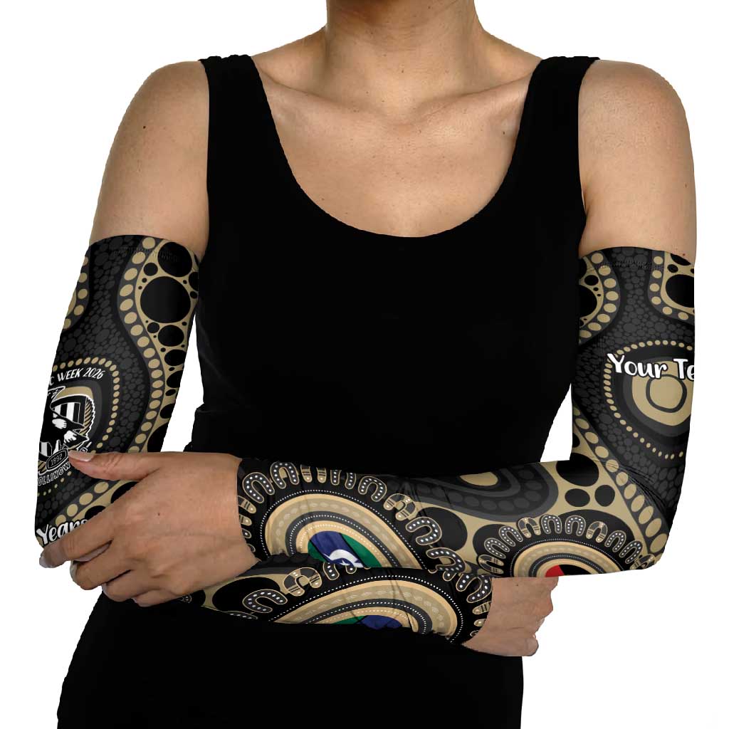 Collingwood NAIDOC Week 2026 Personalised Arm Sleeves 50 Years of Deadly Aboriginal Art