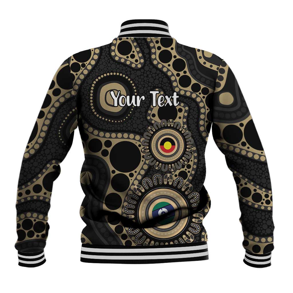 Collingwood NAIDOC Week 2026 Personalised Baseball Jacket 50 Years of Deadly Aboriginal Art