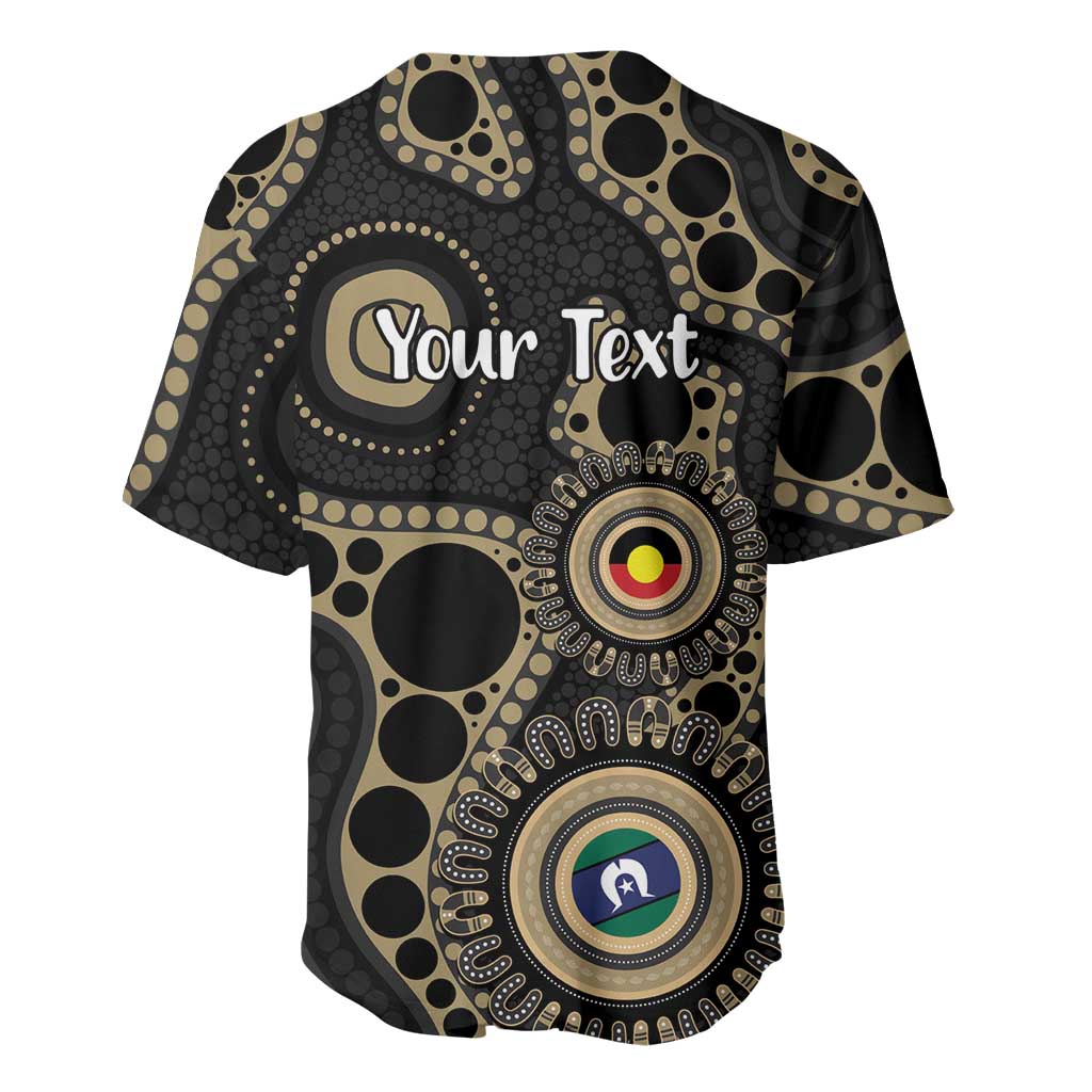 Collingwood NAIDOC Week 2026 Personalised Baseball Jersey 50 Years of Deadly Aboriginal Art