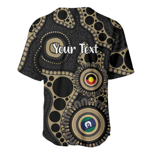 Collingwood NAIDOC Week 2026 Personalised Baseball Jersey 50 Years of Deadly Aboriginal Art