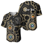 Collingwood NAIDOC Week 2026 Personalised Baseball Jersey 50 Years of Deadly Aboriginal Art