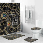 Collingwood NAIDOC Week 2026 Personalised Bathroom Set 50 Years of Deadly Aboriginal Art