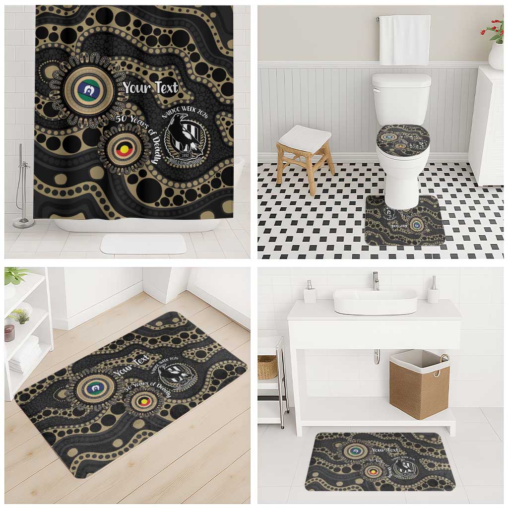 Collingwood NAIDOC Week 2026 Personalised Bathroom Set 50 Years of Deadly Aboriginal Art