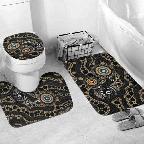 Collingwood NAIDOC Week 2026 Personalised Bathroom Set 50 Years of Deadly Aboriginal Art