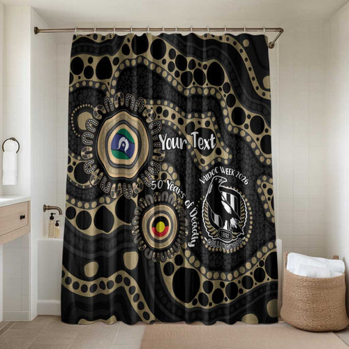 Collingwood NAIDOC Week 2026 Personalised Bathroom Set 50 Years of Deadly Aboriginal Art