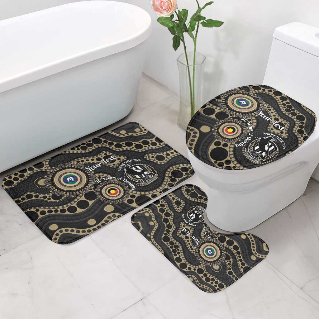 Collingwood NAIDOC Week 2026 Personalised Bathroom Set 50 Years of Deadly Aboriginal Art