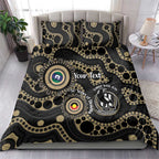 Collingwood NAIDOC Week 2026 Personalised Bedding Set 50 Years of Deadly Aboriginal Art