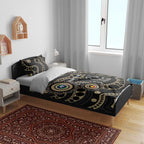 Collingwood NAIDOC Week 2026 Personalised Bedding Set 50 Years of Deadly Aboriginal Art